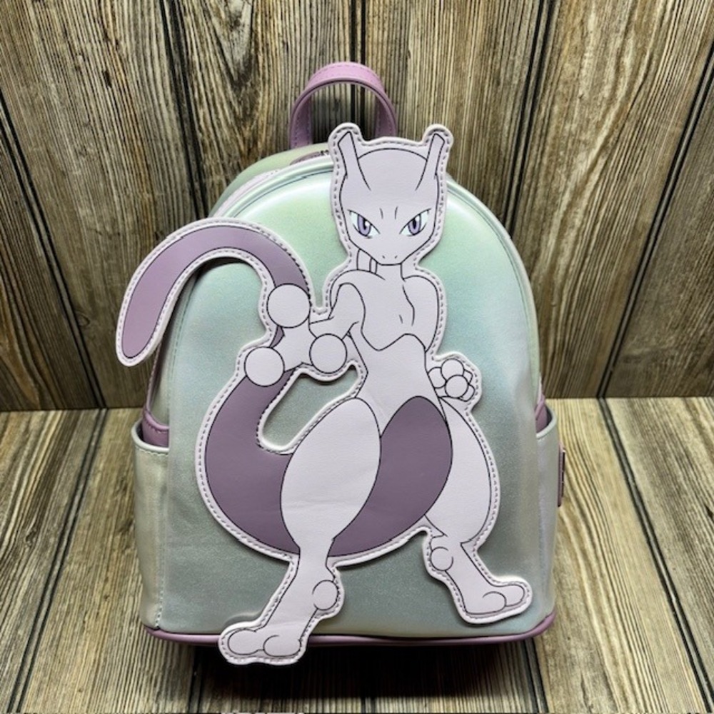 Loungefly Pokemon Mewtwo Cosplay Womens Mini Backpack